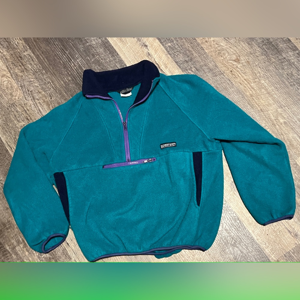 Vintage Fleece Quarter Zip Pullover